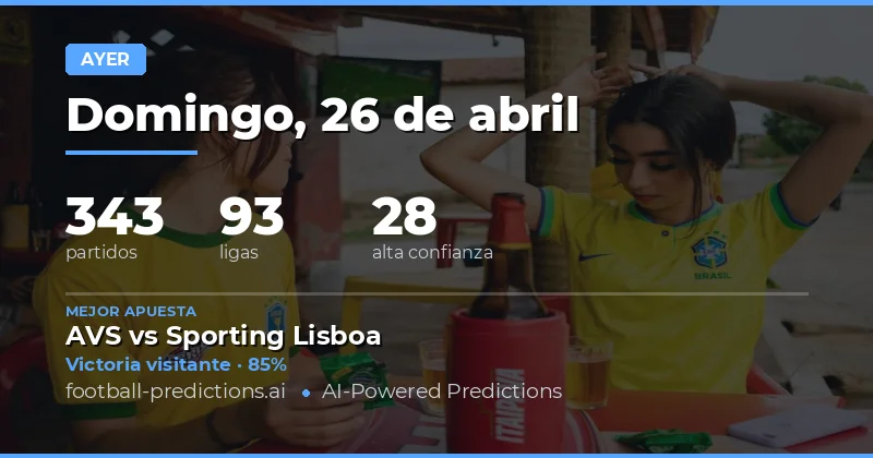 Resumen General de las Predicciones del 26 de Abril