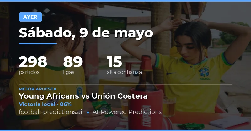 Análisis General de las Prediccaciones del 9 de Mayo