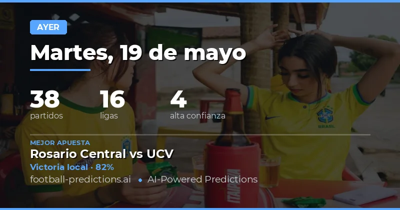 Análisis General de las Prediccaciones del 19 May 2026
