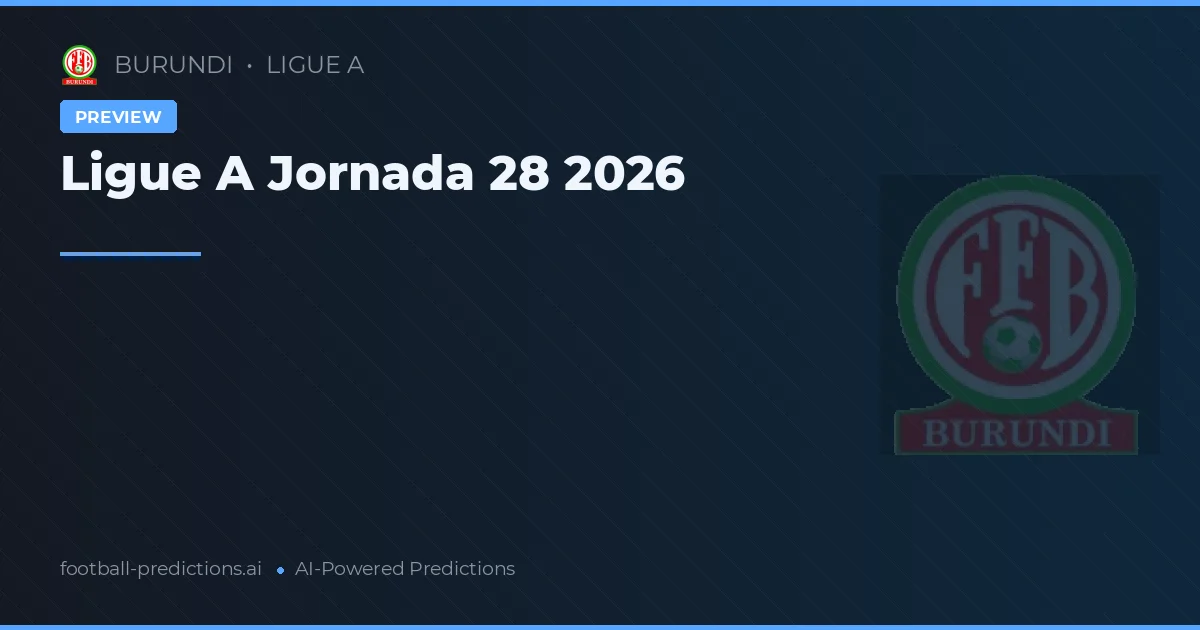 Ligue A Jornada 28 2026