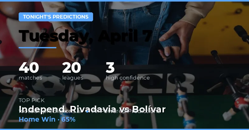 Predicciones para los partidos de esta noche