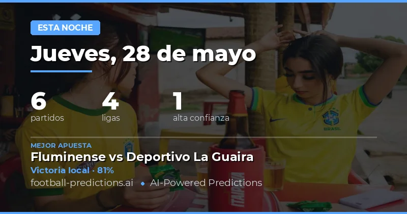 Análisis General de las Partidos de Esta Noche