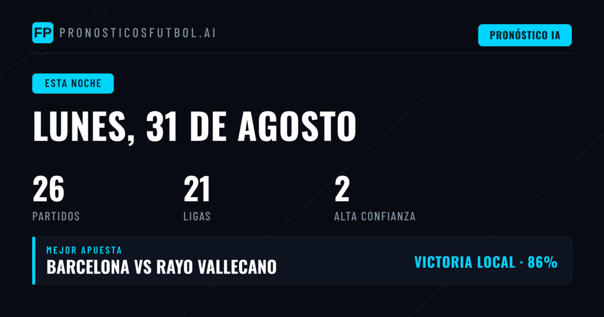 Primera División Centra la Atención del Lunes