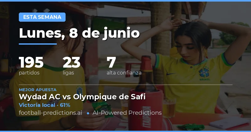 Una semana para apostantes: 195 partidos y solo 7 apuestas de alta confianza