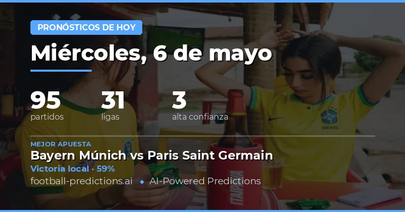 Análisis Estadístico de los Partidos del 6 de Mayo