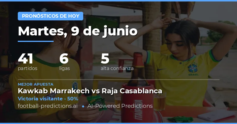 El Martes Regala 41 Partidos con Dominio Local Marcado