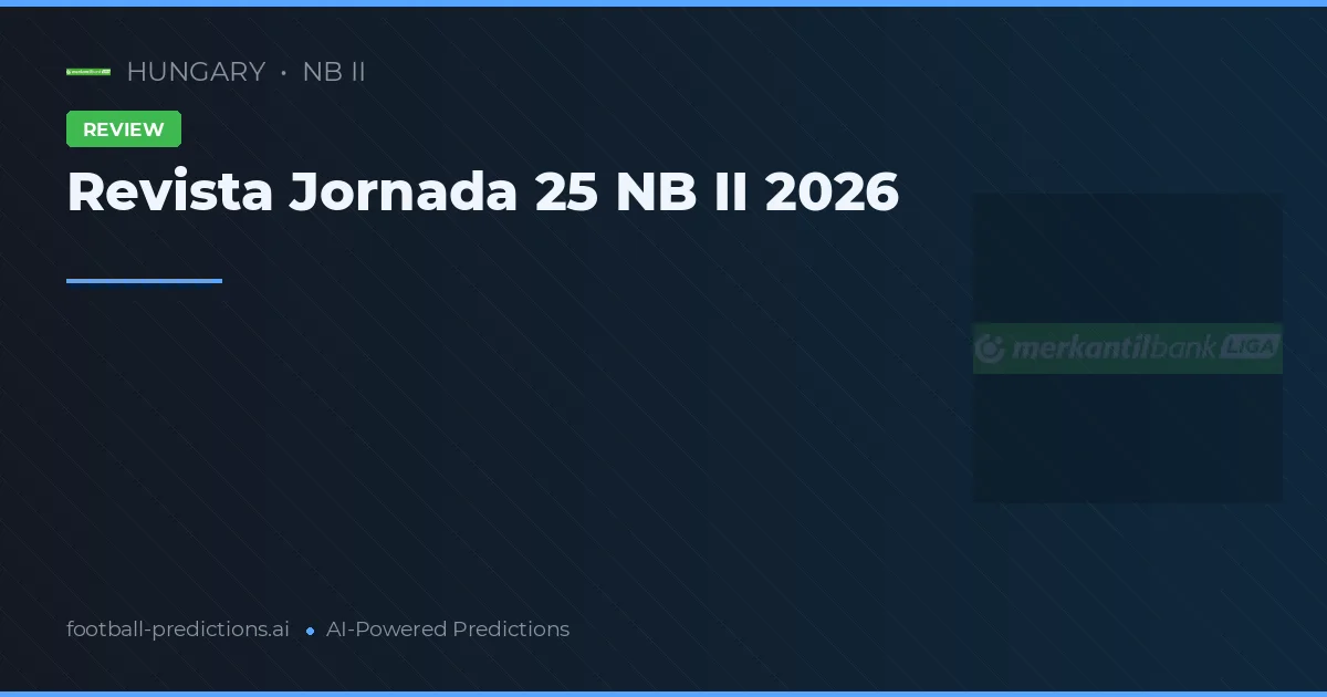Revista Jornada 25 NB II 2026
