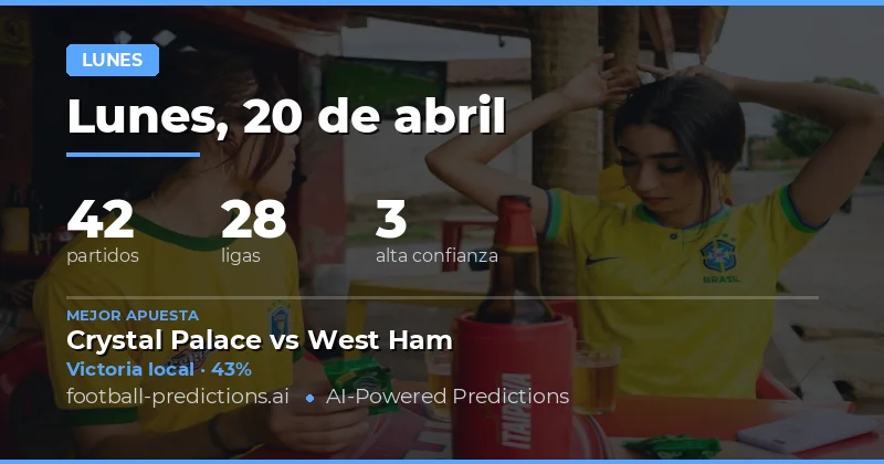 Análisis general de los partidos de lunes