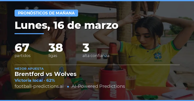 [Football Predictions 16 marzo 2026: Best Bets & Tips]