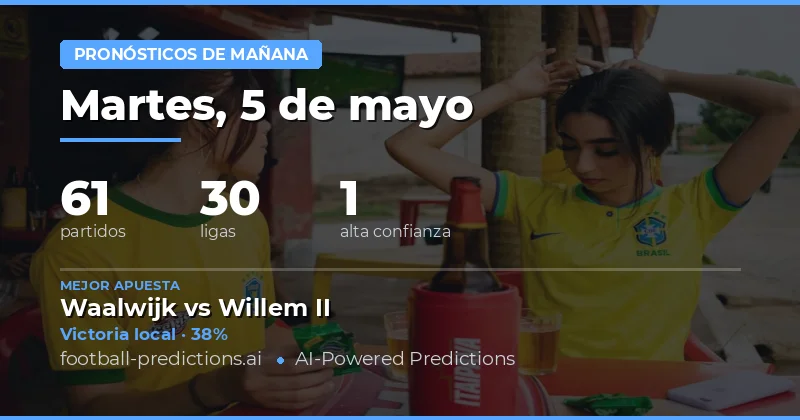 Análisis Estadístico de las Partidas del Próximo Día