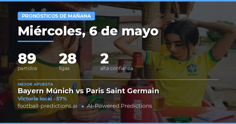 Análisis General de las Partidos de Mañana