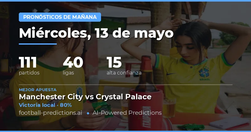 Análisis General de las Partidos de Mañana