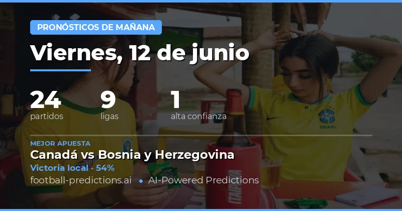 Análisis del Panorama de Apuestas para el Viernes 12 de Junio
