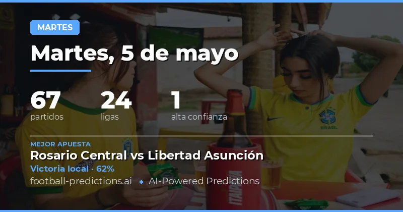 Análisis General de los Partidos del Martes 5 May 2026