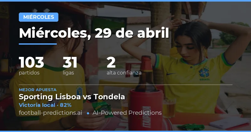 Visión general de los partidos de miércoles