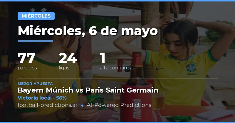 Análisis Estratégico de los Partidos del Miércoles