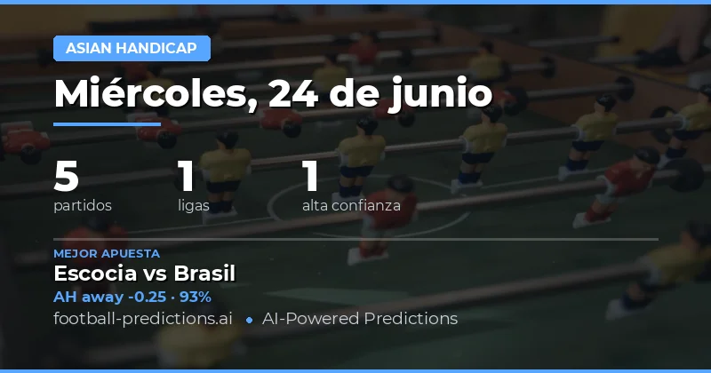 Mejores Picks de AH para el 24 de junio de 2026
