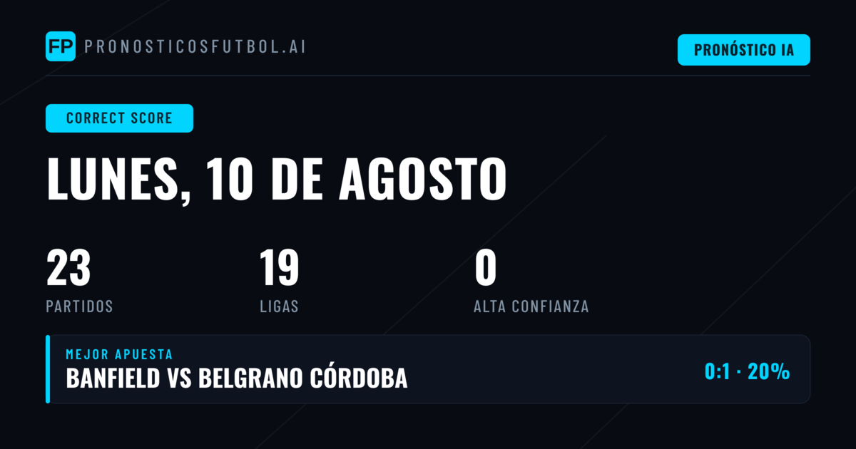 Análisis Completo de Pronósticos CS para Hoy