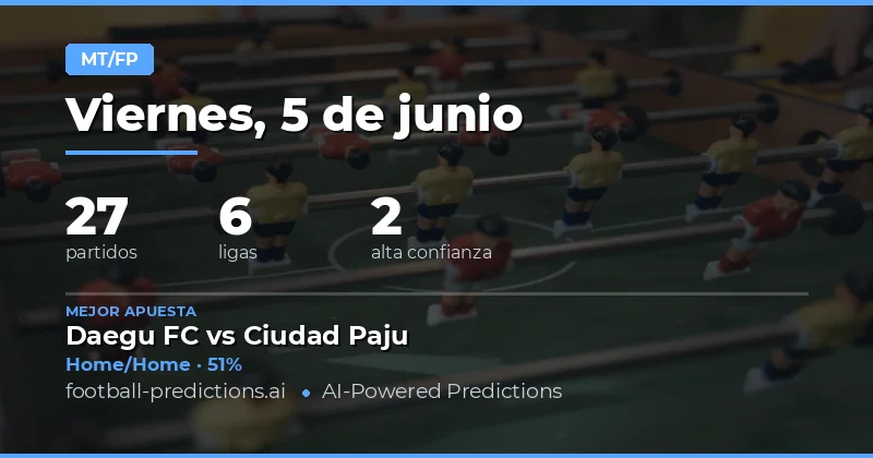 Introducción a los Pronósticos de Medio Tiempo / Tiempo Completo