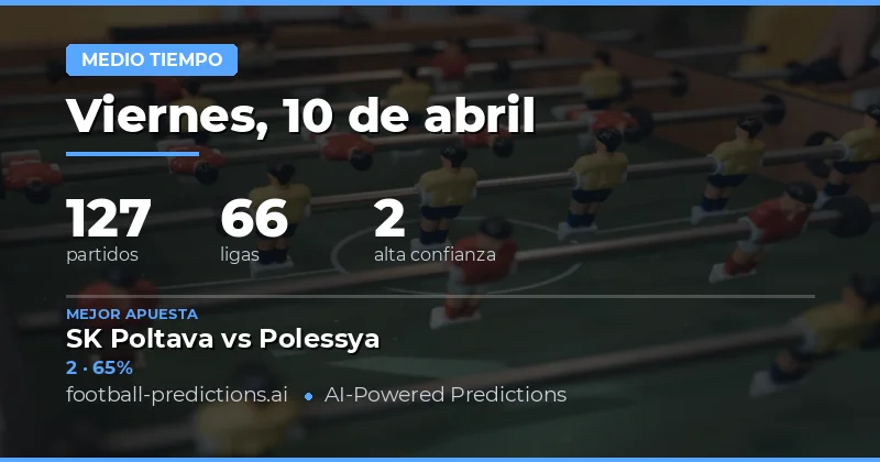 Preparación y análisis de los partidos de la jornada
