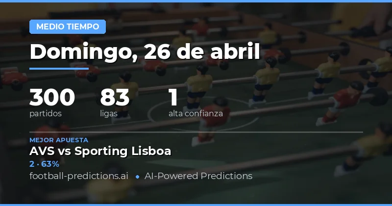 Contexto del Mercado de Apuestas al Medio Tiempo