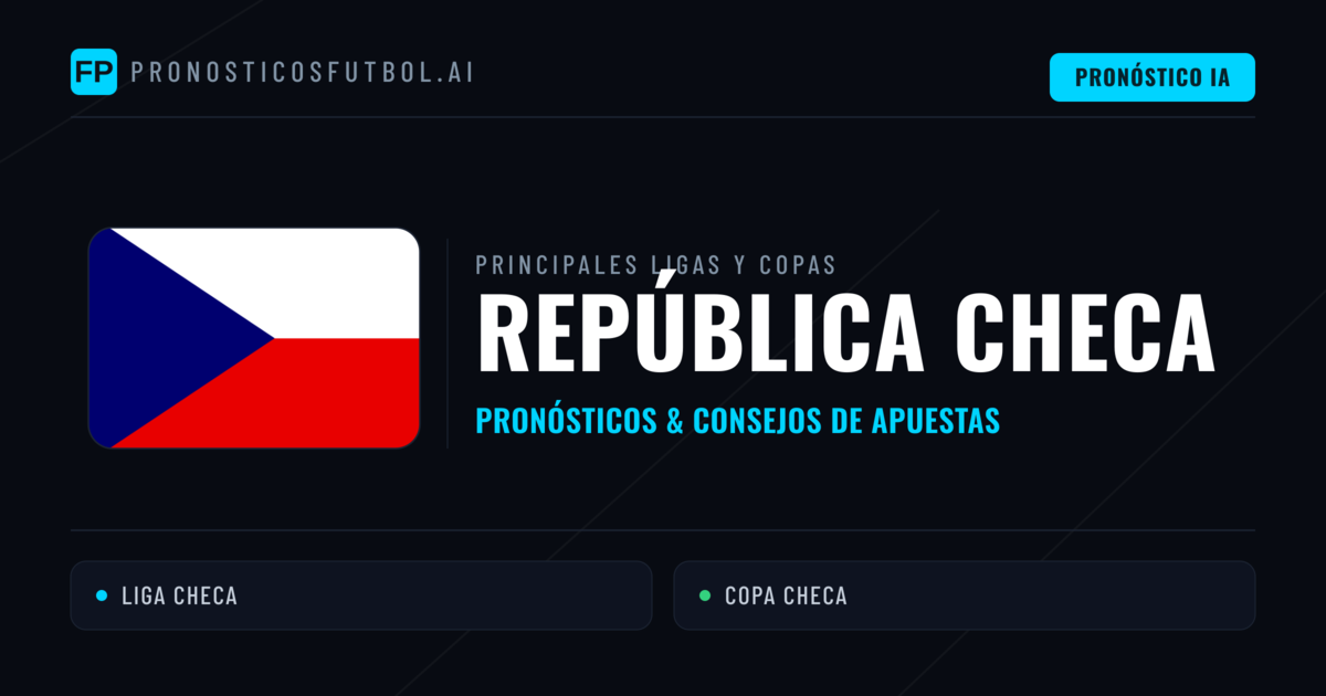 Pronósticos deportivos de República Checa y consejos de apuestas