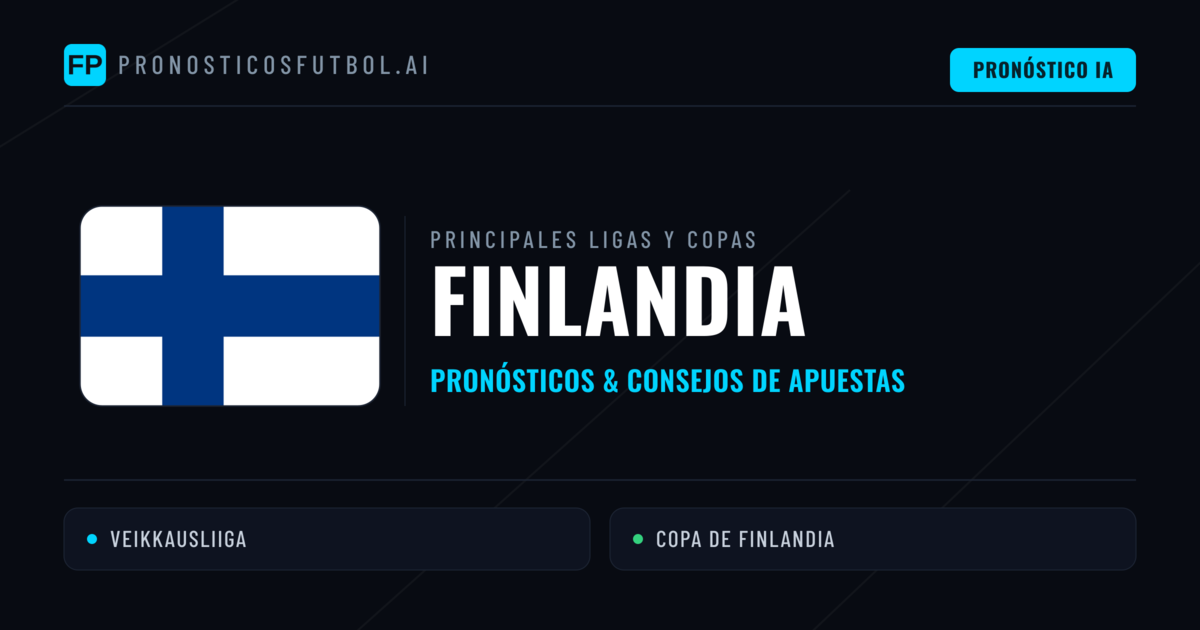 Pronósticos deportivos de Finlandia y consejos de apuestas