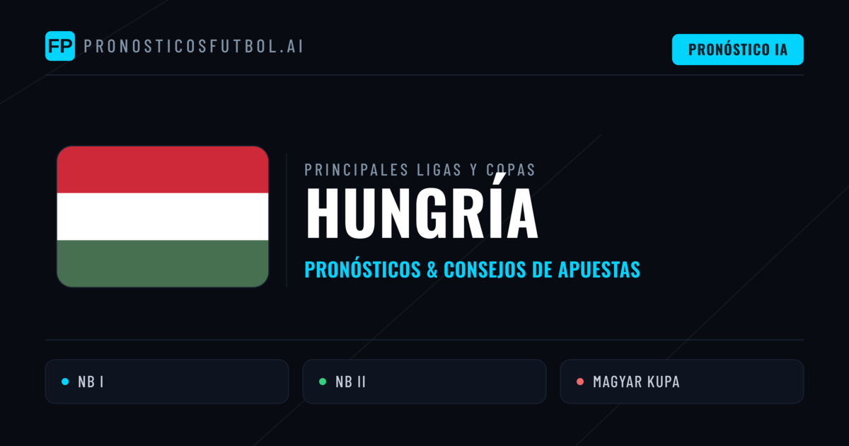 Pronósticos deportivos de Hungría y consejos de apuestas