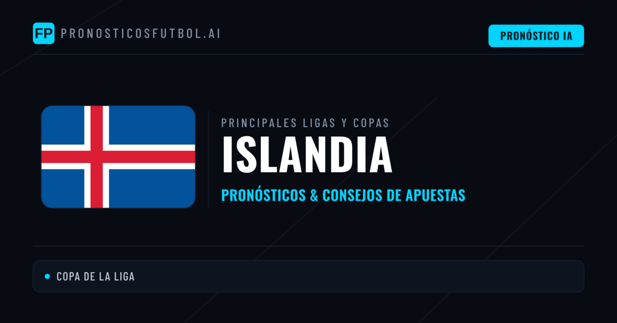 Pronósticos deportivos de Islandia y consejos de apuestas