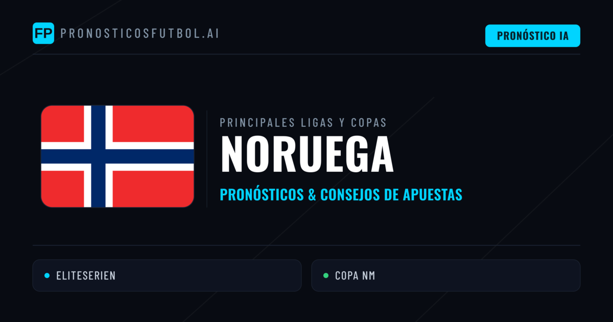 Pronósticos deportivos de Noruega y consejos de apuestas