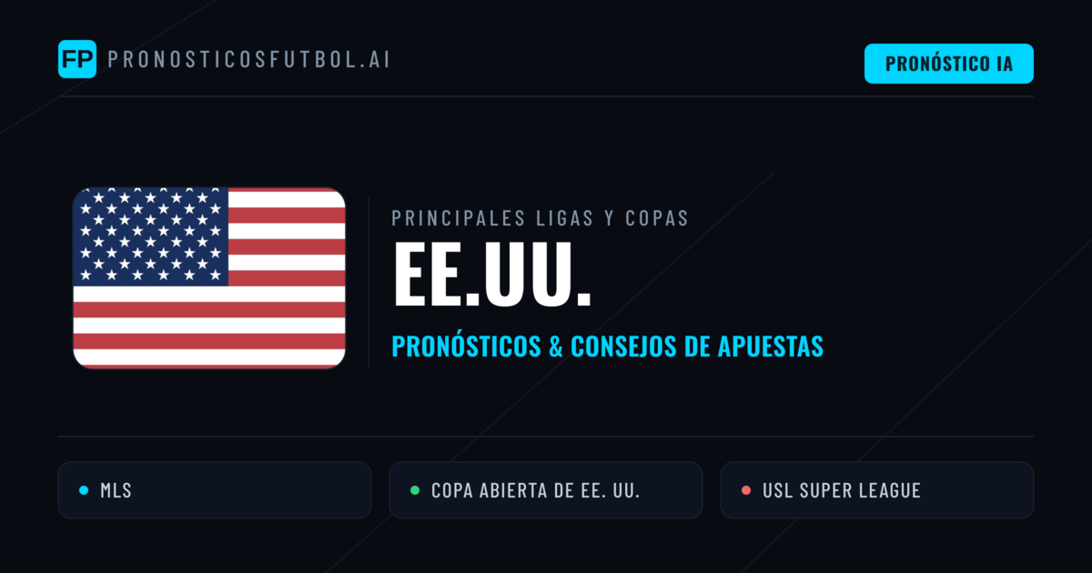 Pronósticos deportivos de EE.UU. y consejos de apuestas