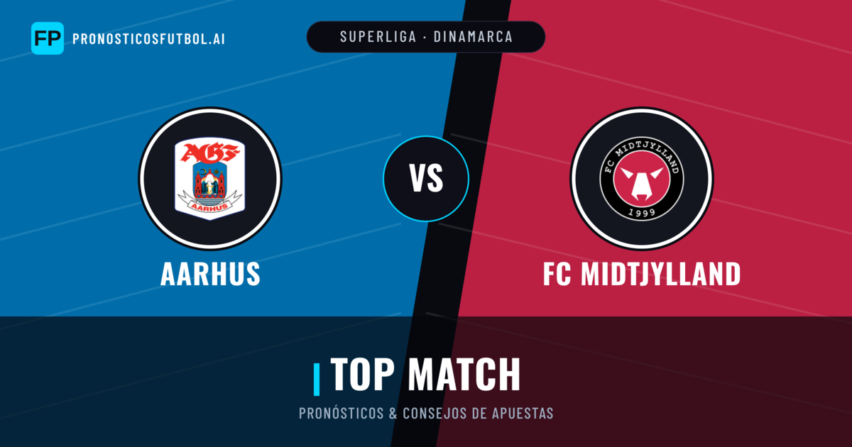 Aarhus vs FC Midtjylland Pronósticos y estadísticas