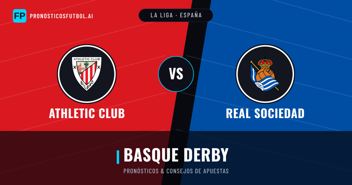 Athletic Club vs Real Sociedad Pronósticos y estadísticas