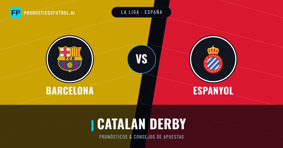 Barcelona vs Espanyol Pronósticos y estadísticas