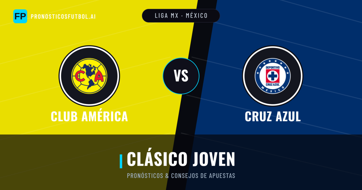 Club América vs Cruz Azul Pronósticos y estadísticas