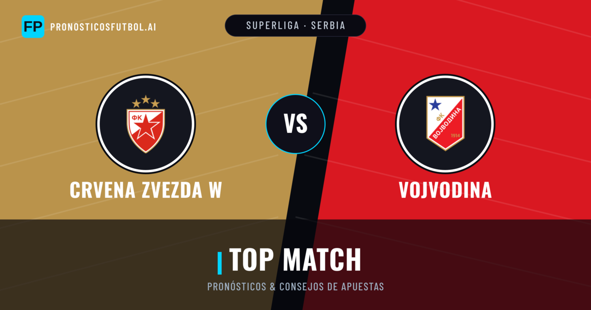 Crvena zvezda W vs Vojvodina Pronósticos y estadísticas