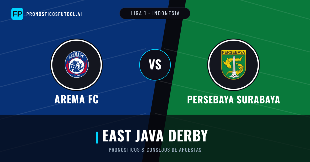 Arema FC vs Persebaya Surabaya Pronósticos y estadísticas