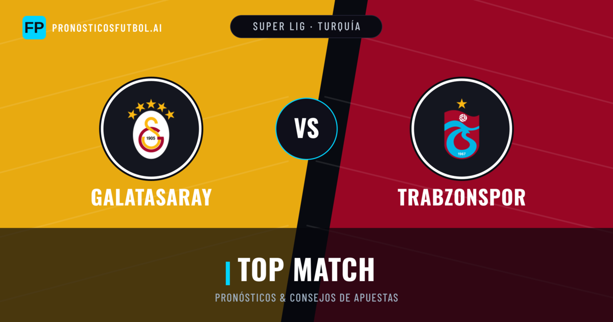 Galatasaray vs Trabzonspor Pronósticos y estadísticas