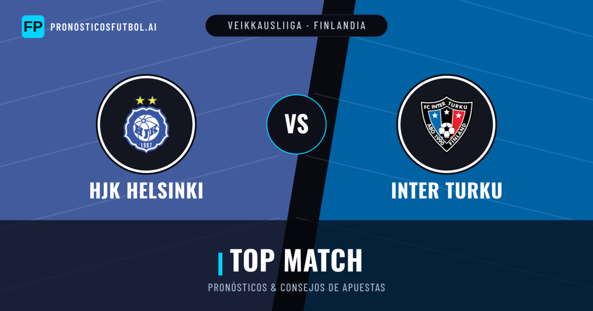 HJK Helsinki vs Inter Turku Pronósticos y estadísticas