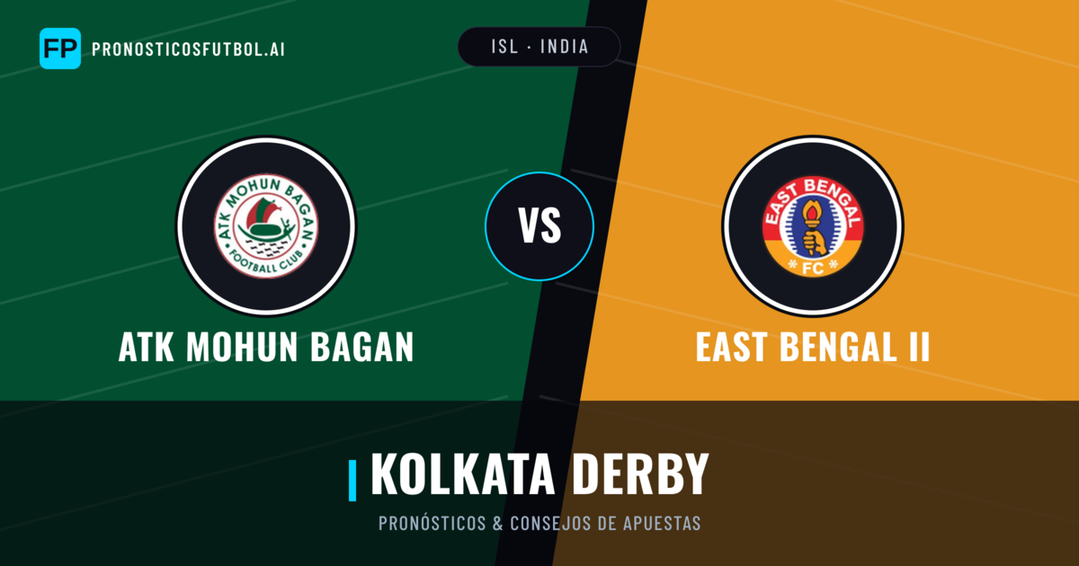ATK Mohun Bagan vs East Bengal II Pronósticos y estadísticas