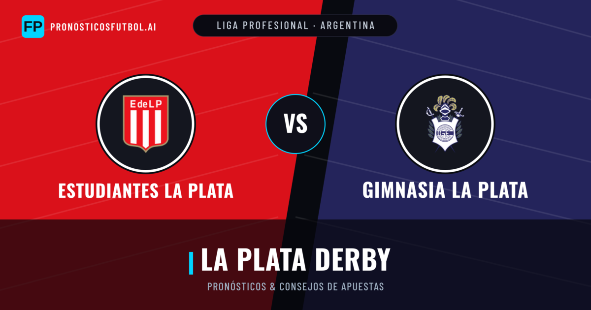 Estudiantes La Plata vs Gimnasia La Plata Pronósticos y estadísticas