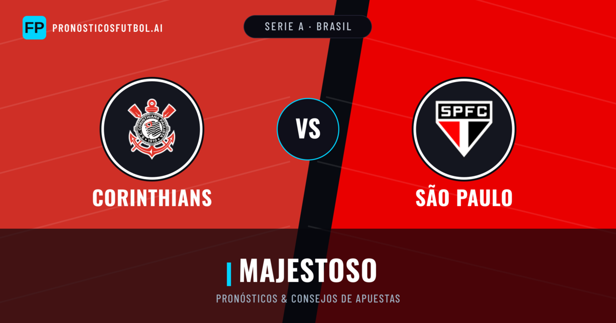 Corinthians vs São Paulo Pronósticos y estadísticas