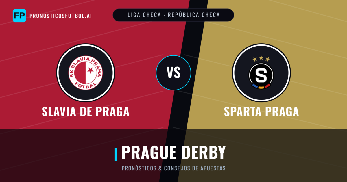 Slavia de Praga vs Sparta Praga Pronósticos y estadísticas