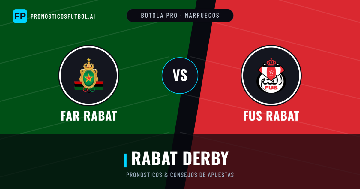 FAR Rabat vs FUS Rabat Pronósticos y estadísticas