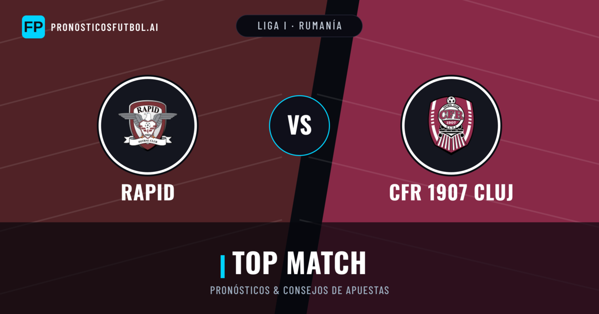 Rapid vs CFR 1907 Cluj Pronósticos y estadísticas