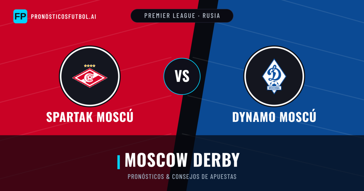 Spartak Moscú vs Dynamo Moscú Pronósticos y estadísticas