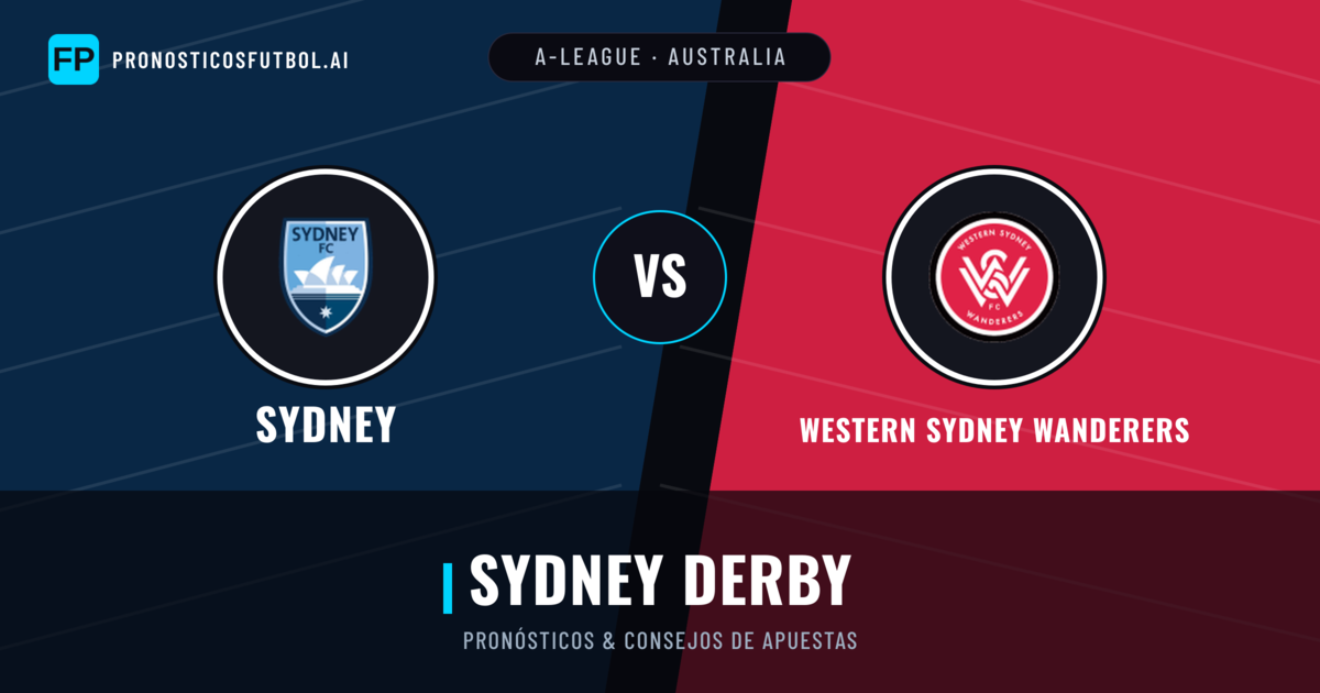 Sydney vs Western Sydney Wanderers Pronósticos y estadísticas