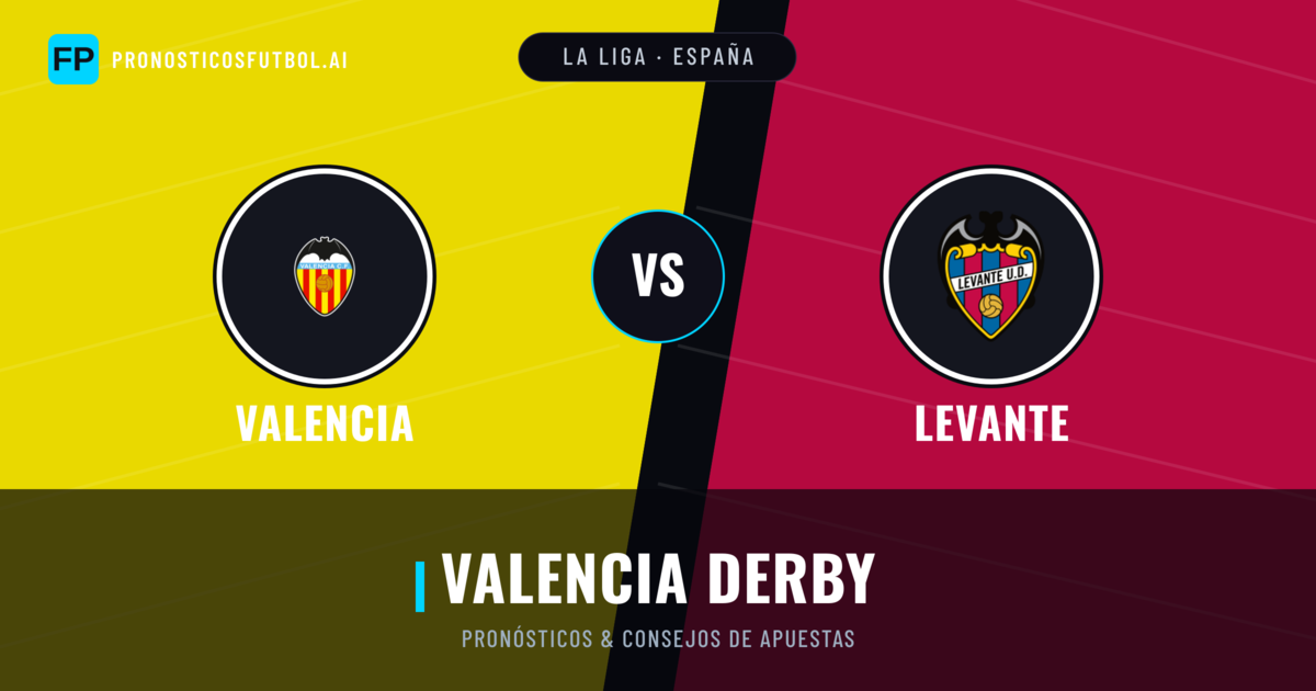 Valencia vs Levante Pronósticos y estadísticas