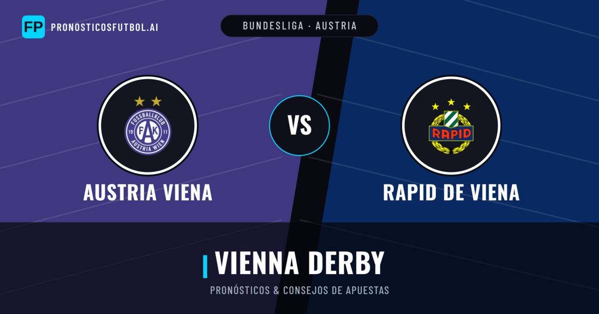 Austria Viena vs Rapid de Viena Pronósticos y estadísticas