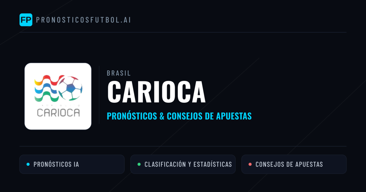 Brasil Carioca Pronósticos y consejos de apuestas